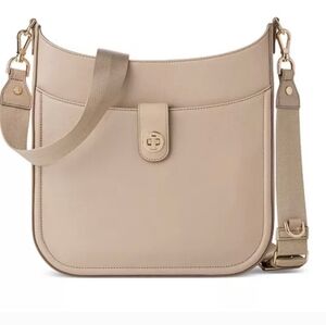 RETAIL $345 Brahmin Leather Crossbody*Brand-New with Tags*Beige Neutral